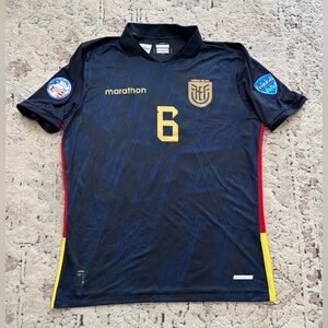 Marathon Authentic Ecuador Copa America 2024 Willian Pacho Jersey Men’s Sz: XL